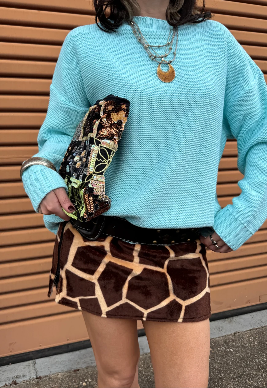aquamarine hissy knit jumper - Image 6