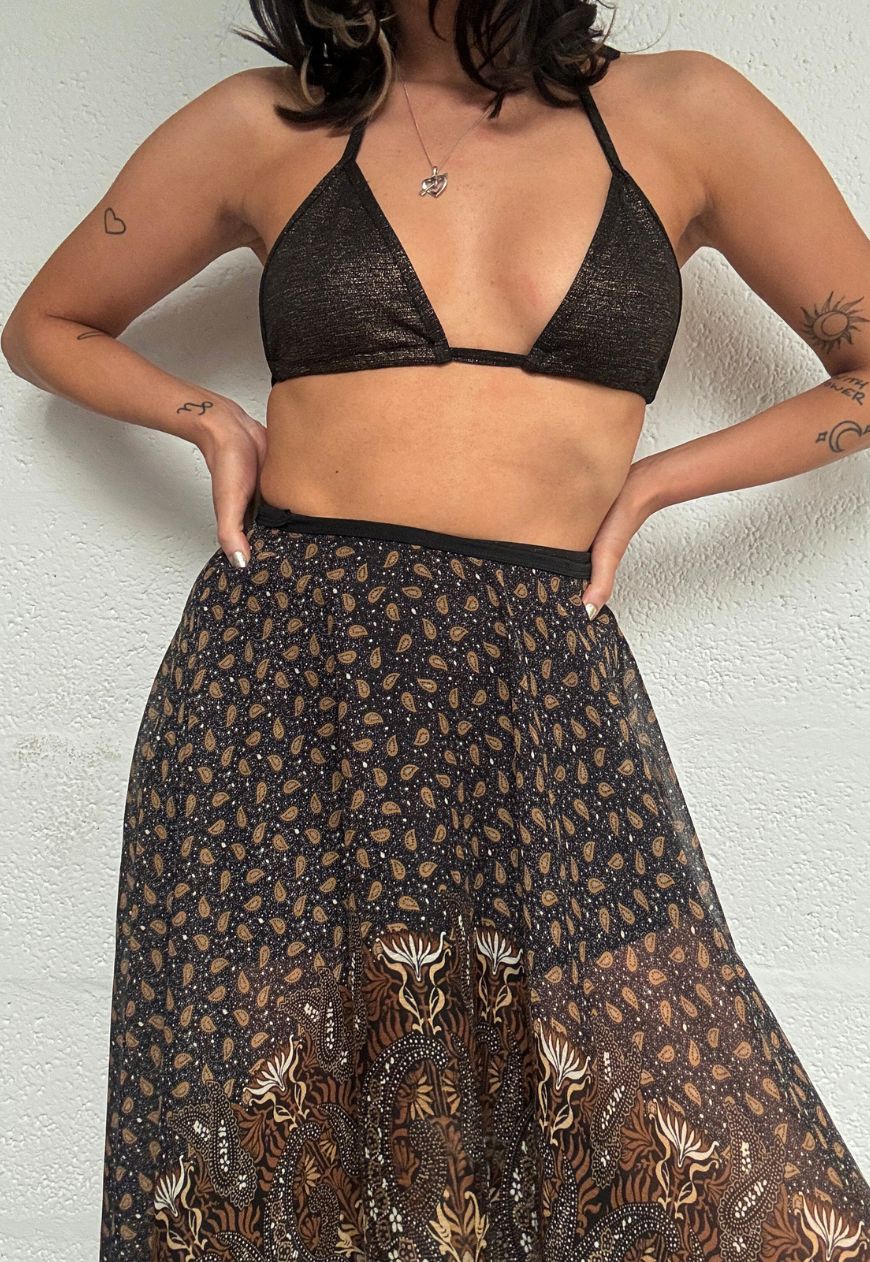 archive gold shimmer bra - Image 6