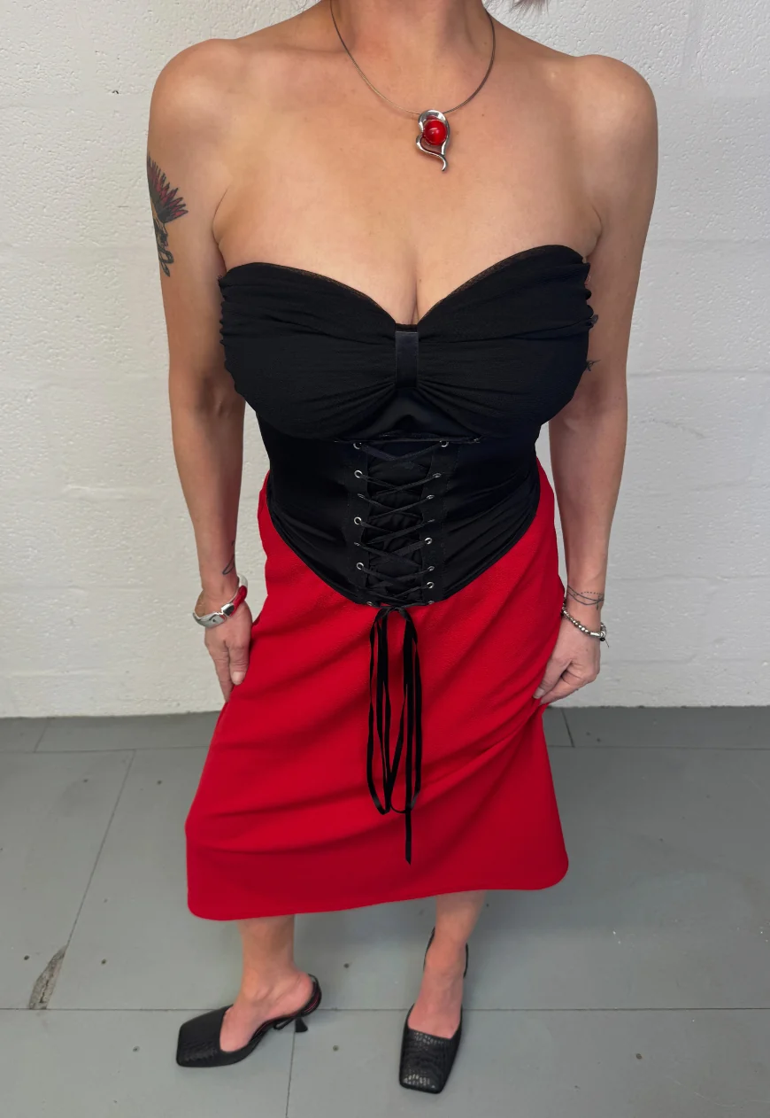 black angel corset top - Image 3
