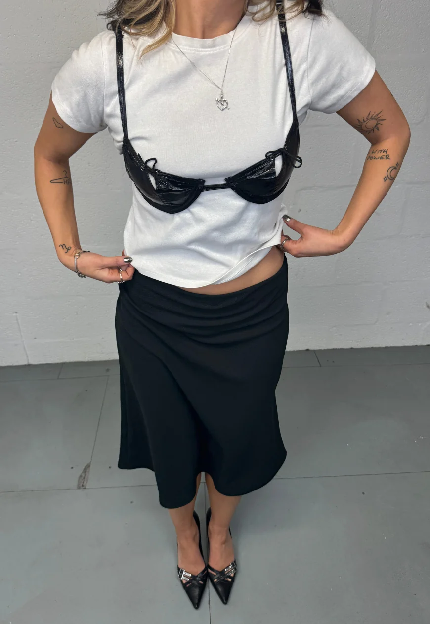 black midi skirt - Image 6