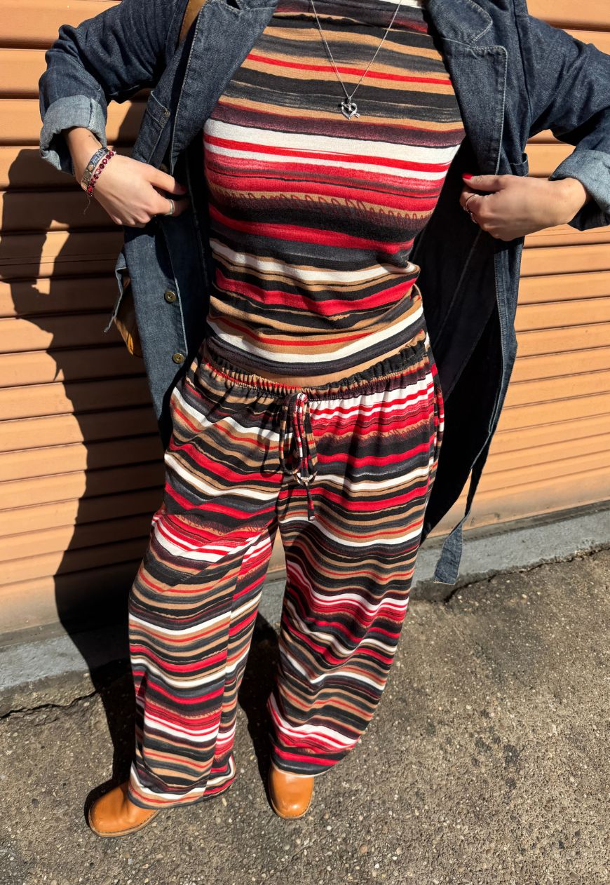 brushstroke soft trousers - Image 6