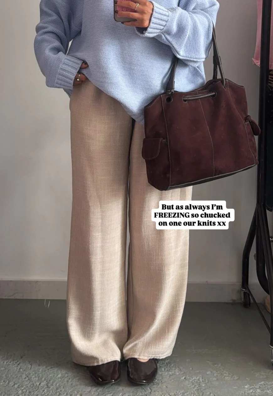 buttermilk straight leg trouser - Image 5