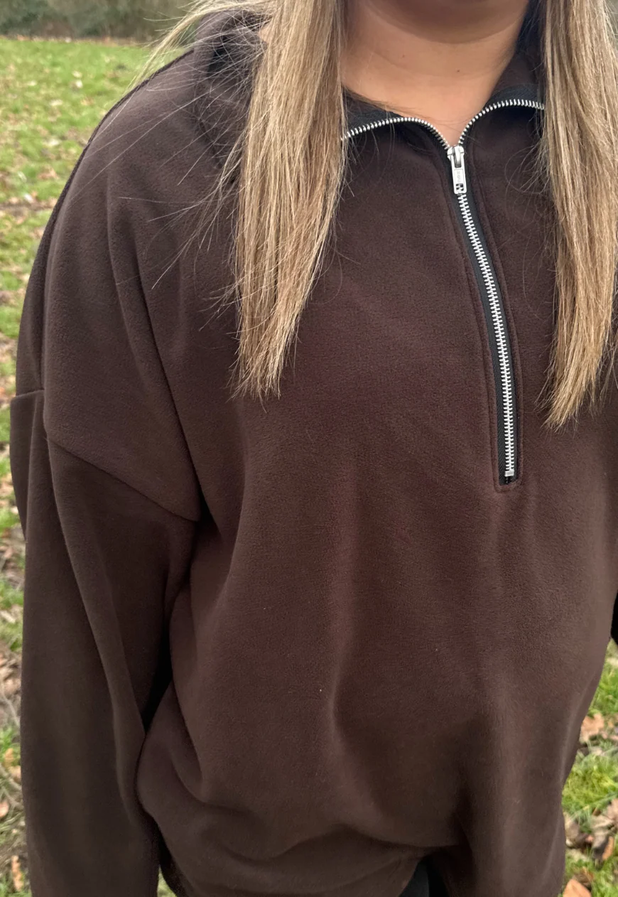 brownie batter fleece - Image 6