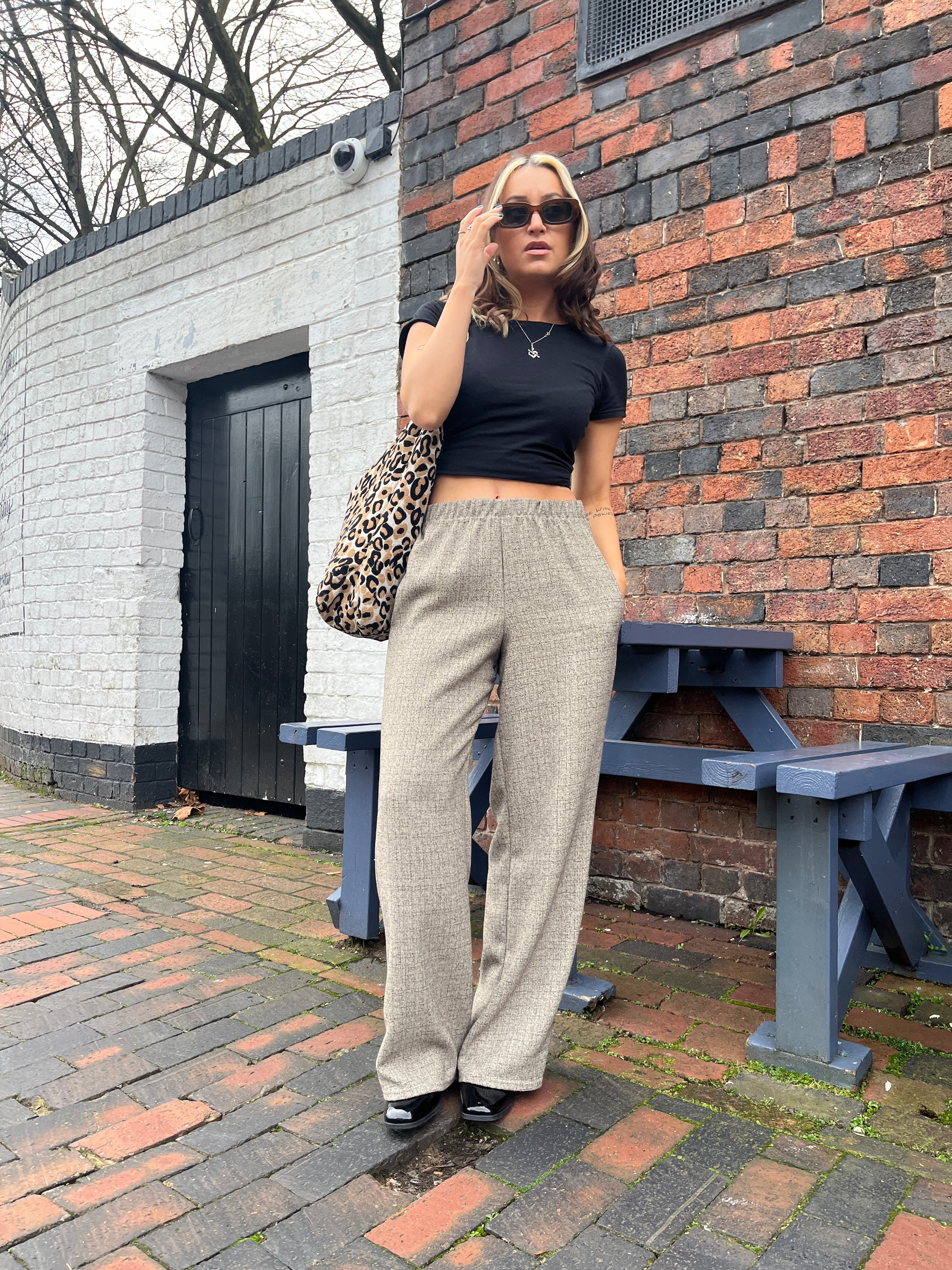cream straight leg trouser - Image 4