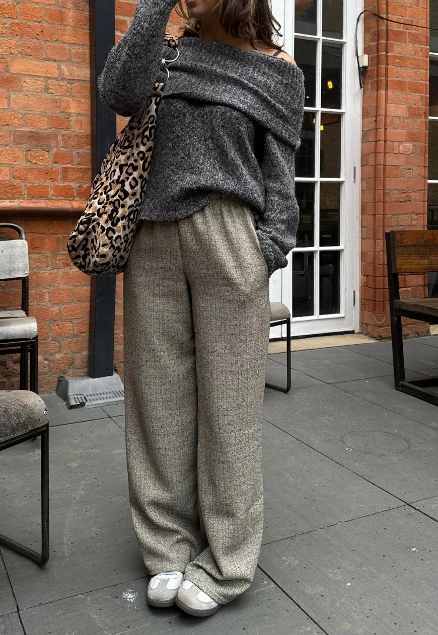 cream straight leg trouser - Image 6