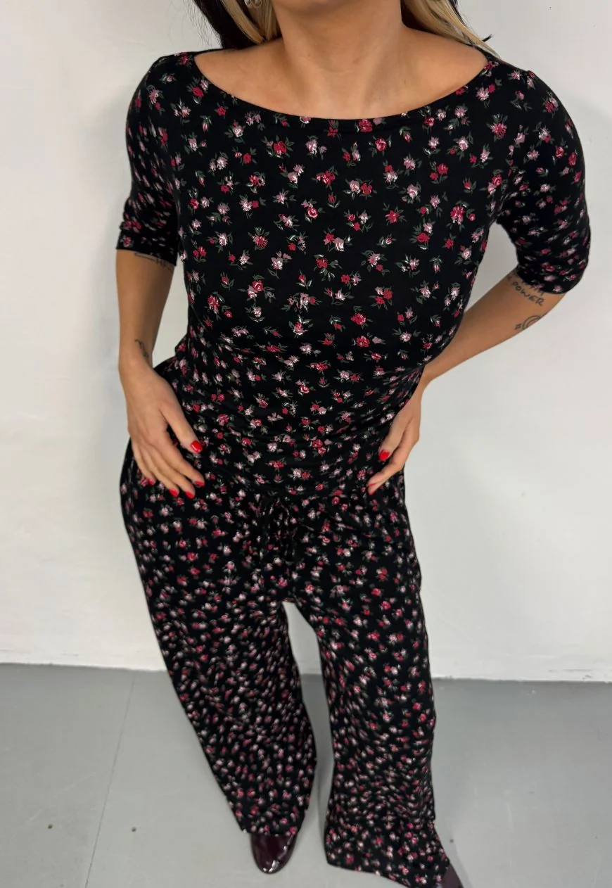 floral soft trousers - Image 6