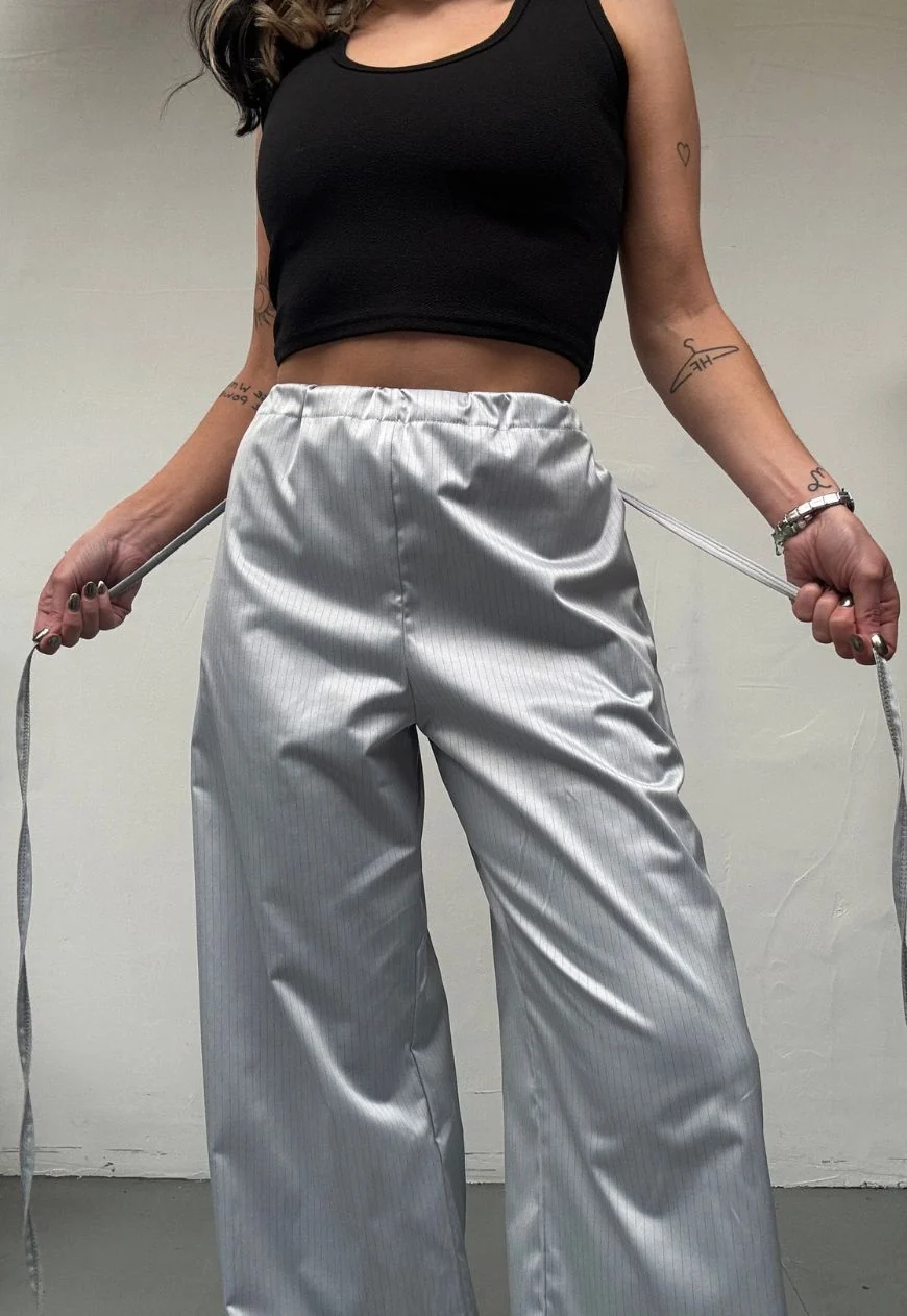 ice blue hissy cinch trousers - Image 3