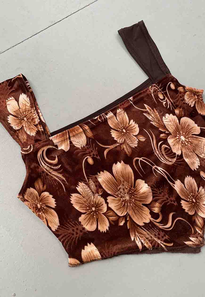 brown flower eve crop - Image 5