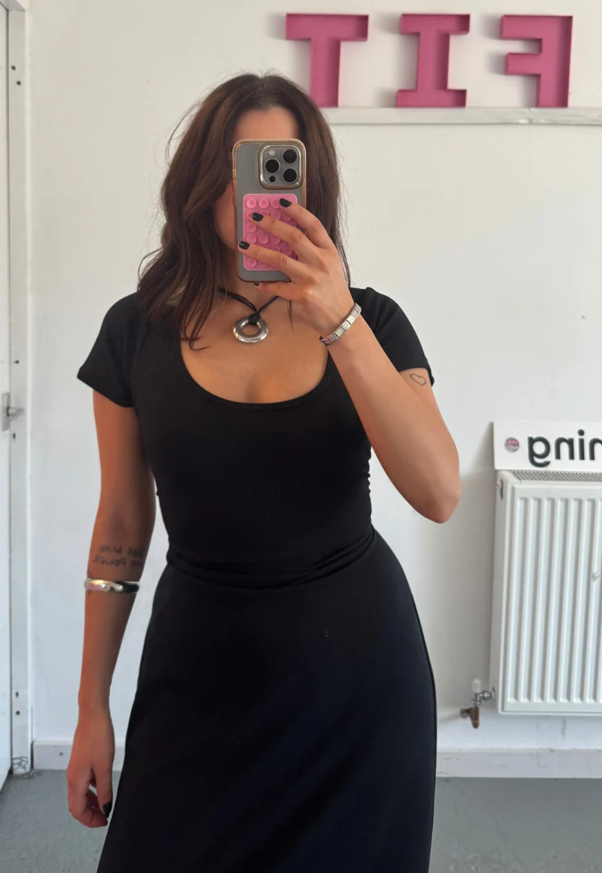eclipse multiway cap sleeve cinch maxi dress - Image 5