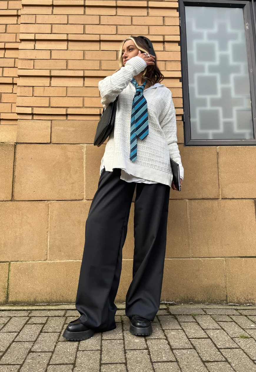 navy staple trouser - Image 6
