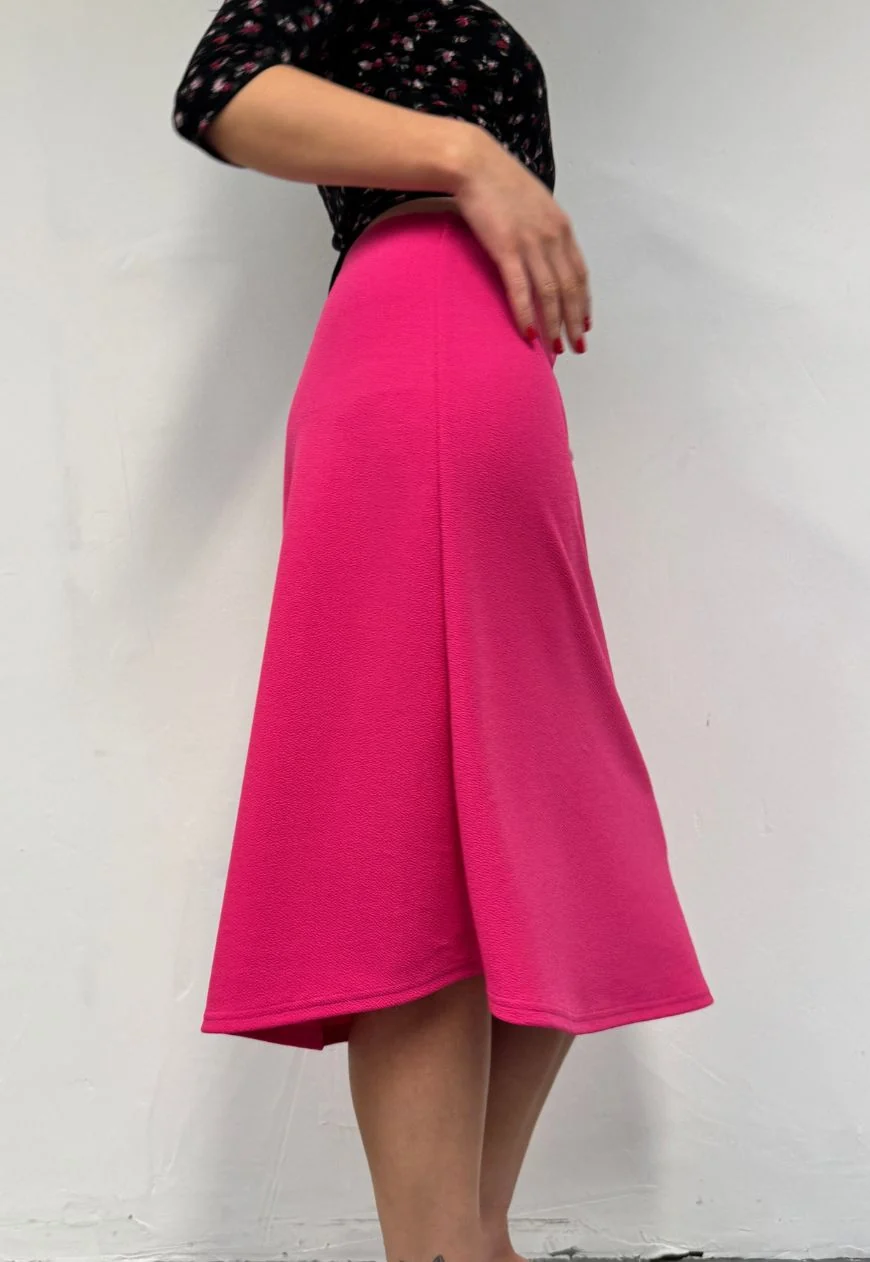 pink midi skirt - Image 4